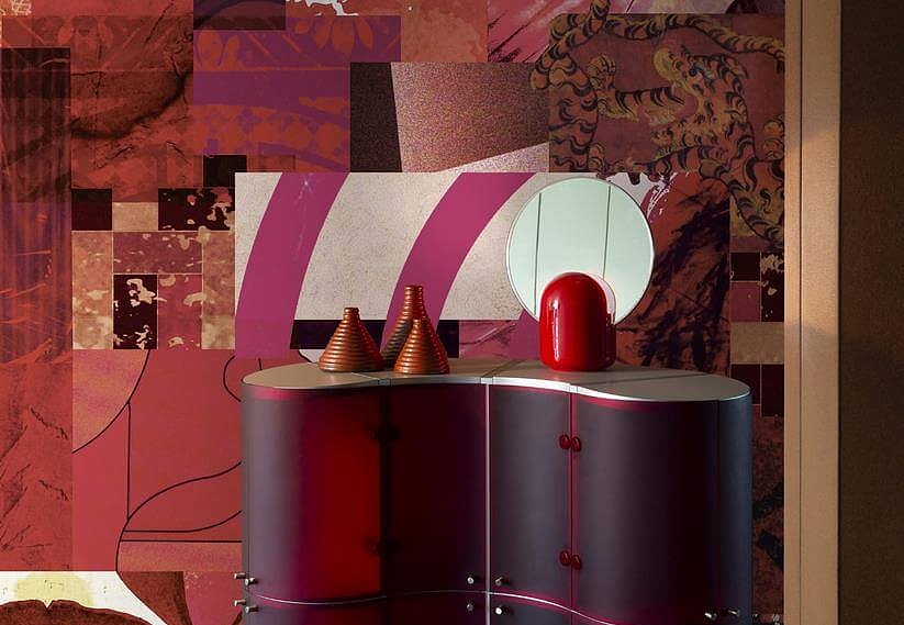 Панно и фотообои Wall & Deco Contemporary Wallpaper 2022 WDFR2201