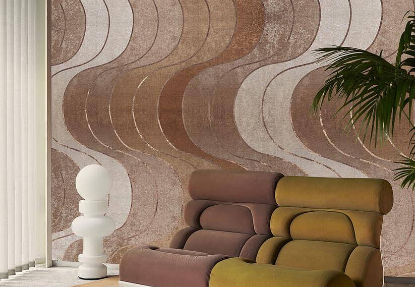 Панно и фотообои Wall & Deco Contemporary Wallpaper 2022 WDHY2201