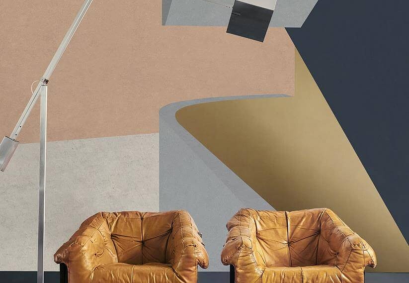 Панно и фотообои Wall & Deco Contemporary Wallpaper 2022 WDIP2201