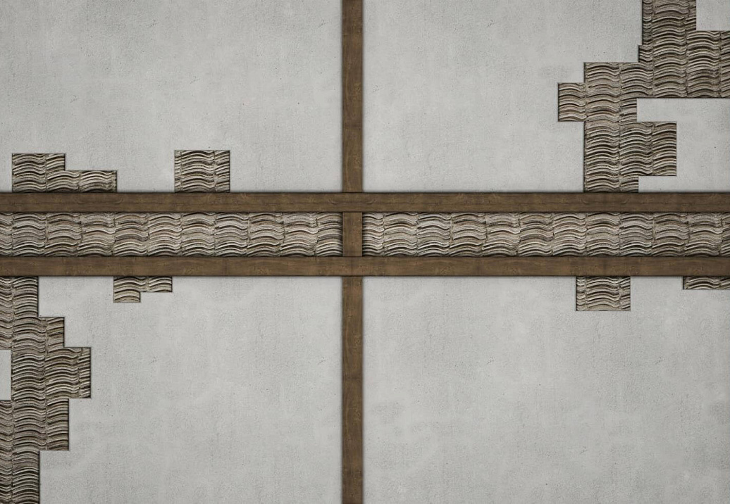 Панно и фотообои Wall & Deco Contemporary Wallpaper 2022 WDSH2201