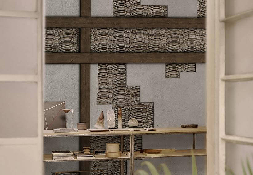 Панно и фотообои Wall & Deco Contemporary Wallpaper 2022 WDSH2201