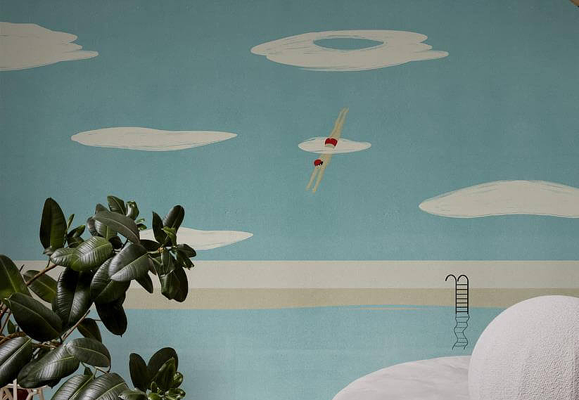 Панно и фотообои Wall & Deco Contemporary Wallpaper 2022 WDTD2201