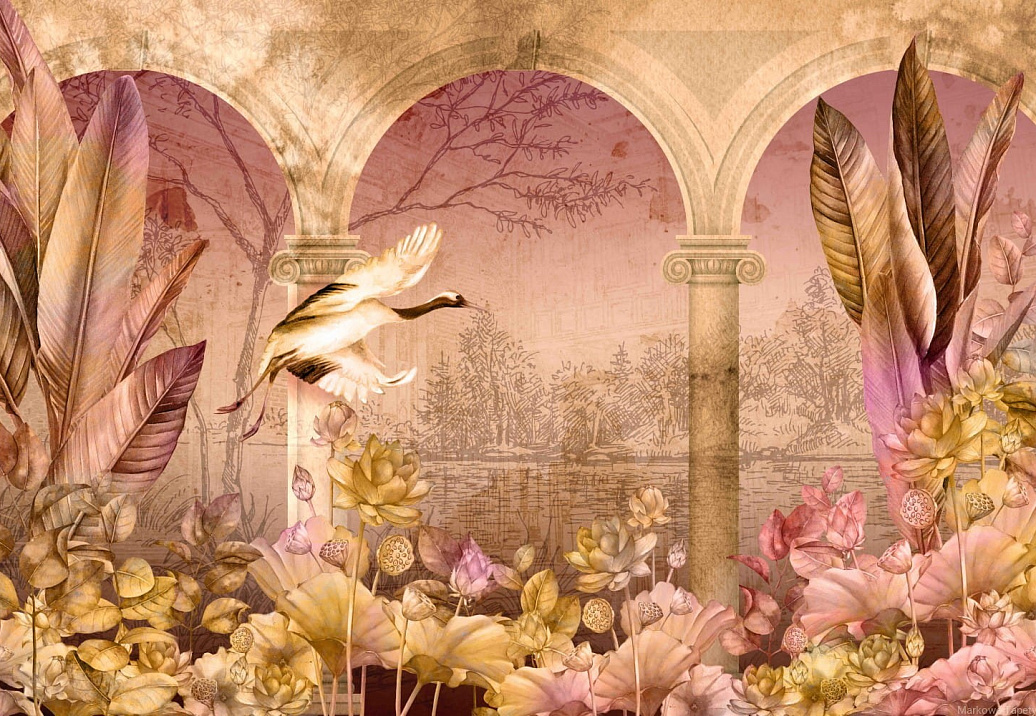 Панно и фотообои Gemini Designer murals collection KT319M-B