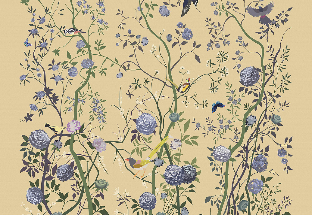 Обои Wall Street Chinoiserie 15872
