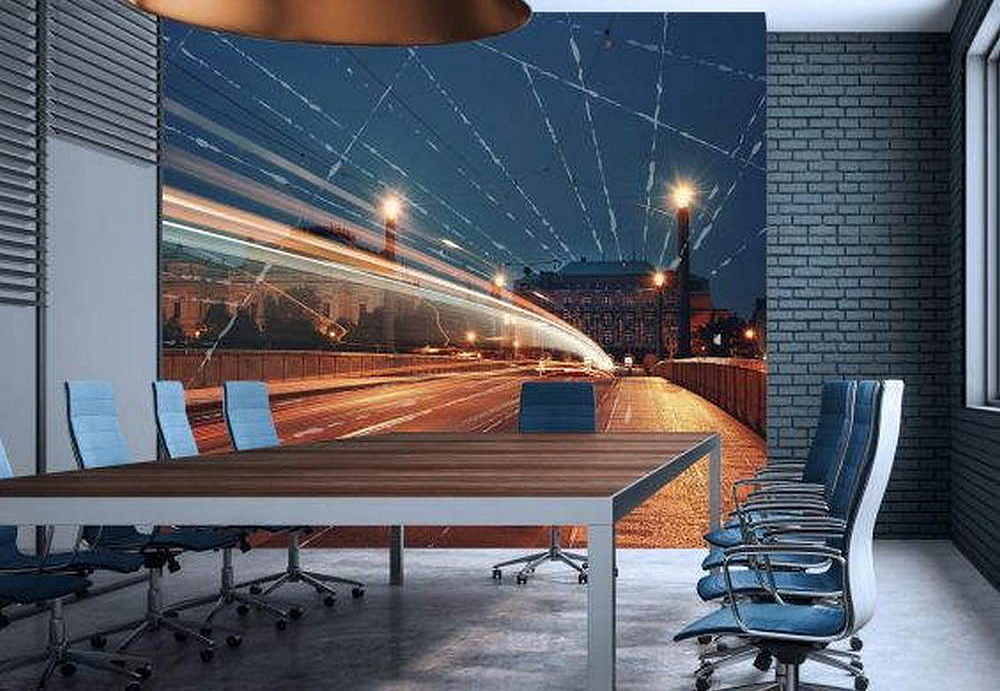 Обои Wall Street City Life 21418