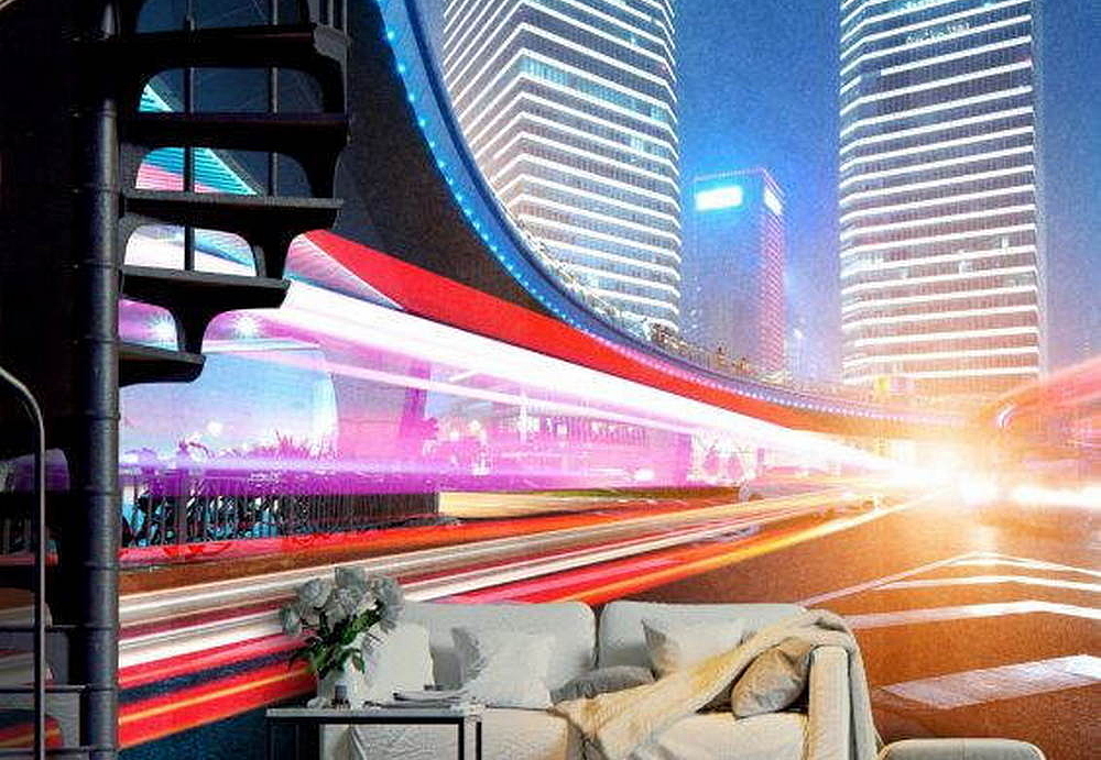 Обои Wall Street City Life 21419