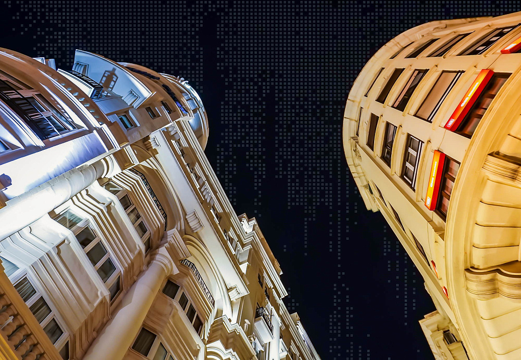 Обои Wall Street City Life 21424