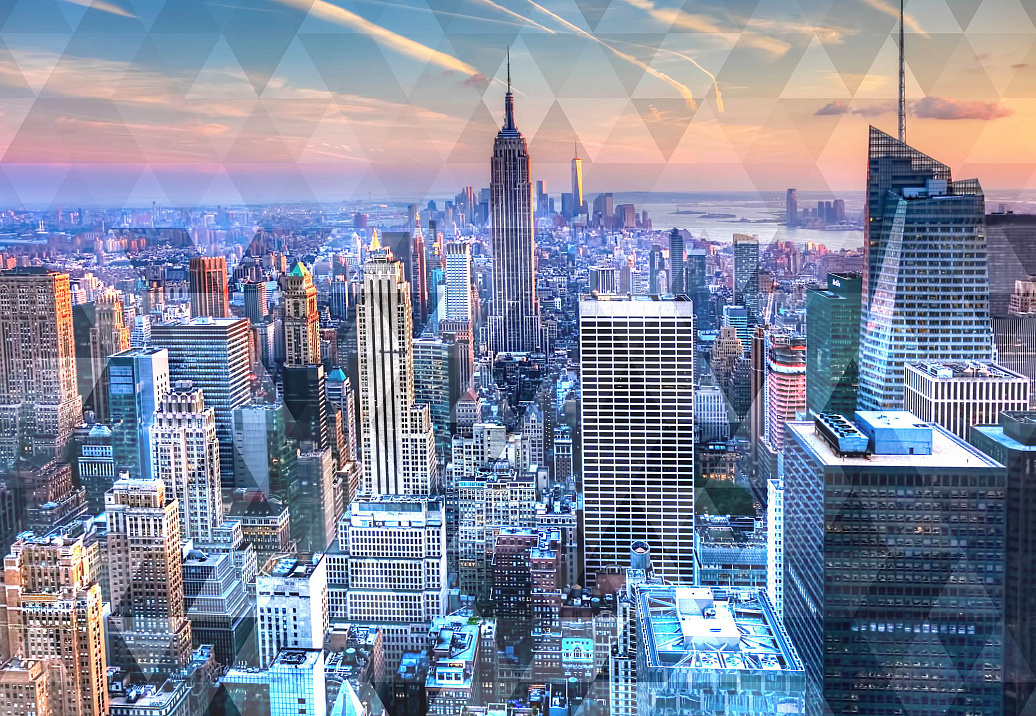 Обои Wall Street City Life 21425