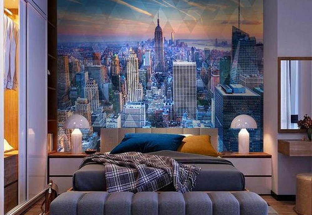 Обои Wall Street City Life 21425