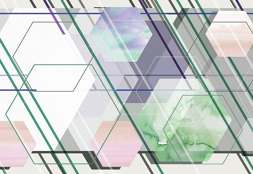 Обои Wall Street Geometry 2018 20008