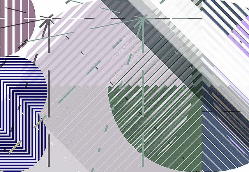 Обои Wall Street Geometry 2018 20010