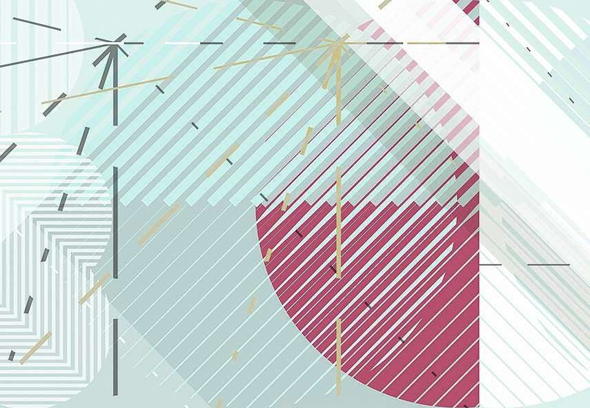 Обои Wall Street Geometry 2018 20022