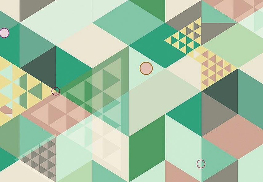 Обои Wall Street Geometry 2018 20032