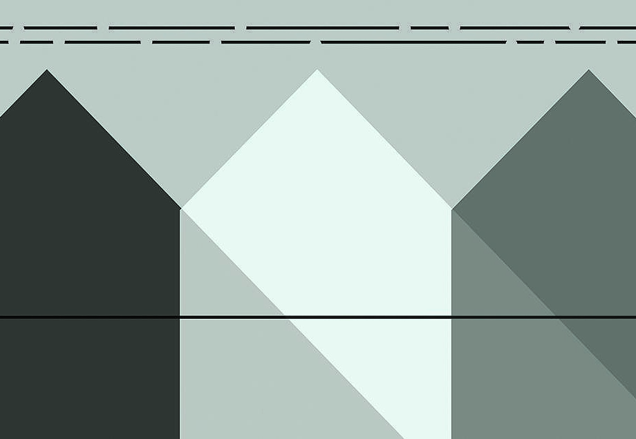 Обои Wall Street Geometry 2018 20037
