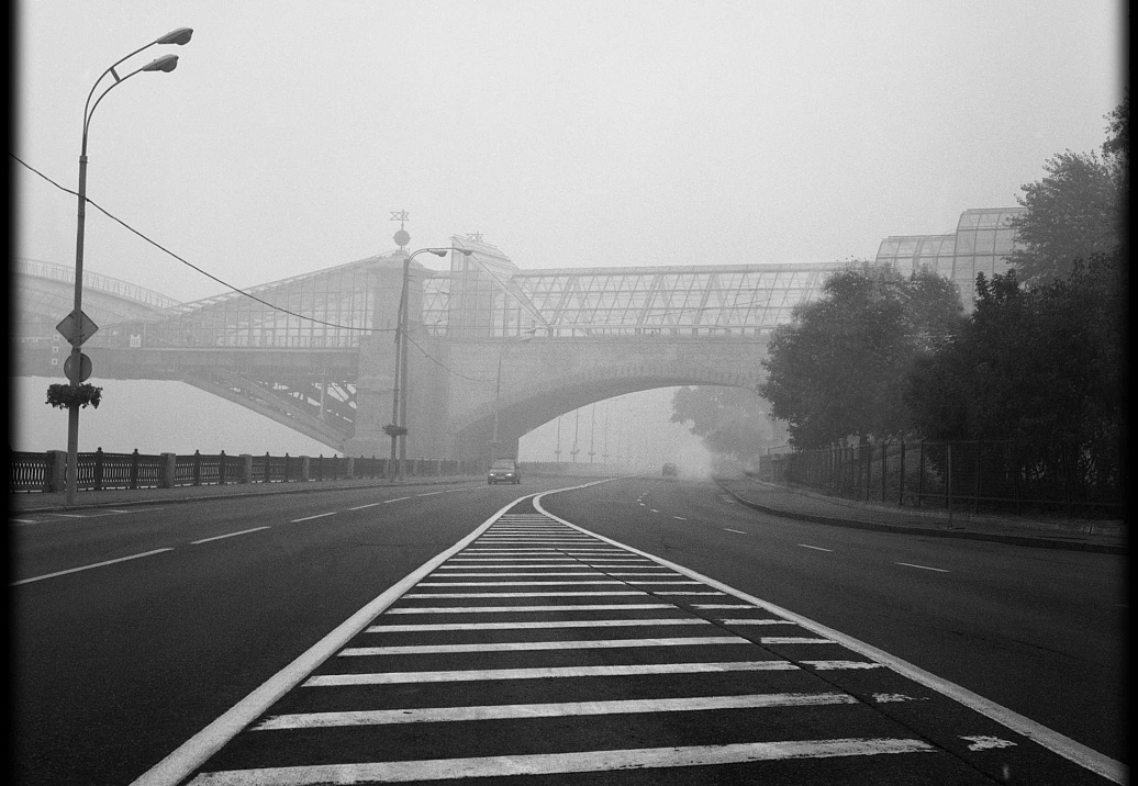 Обои Wall Street Grayscale 16938