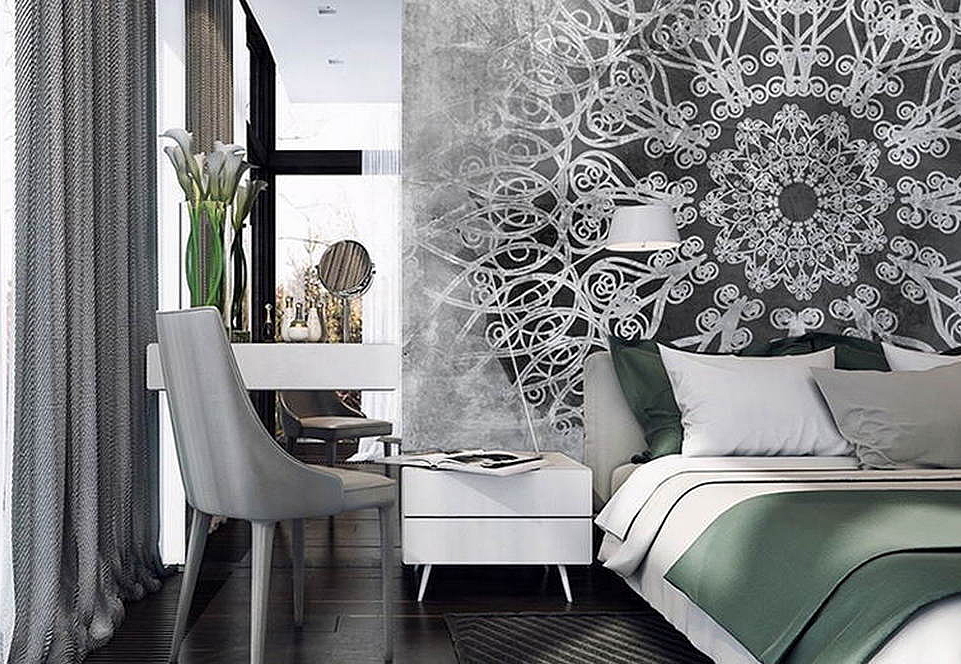 Обои Wall Street Grayscale 16941