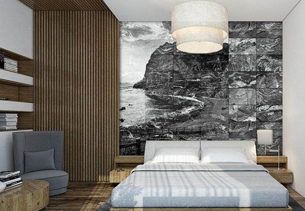 Обои Wall Street Grayscale 16944