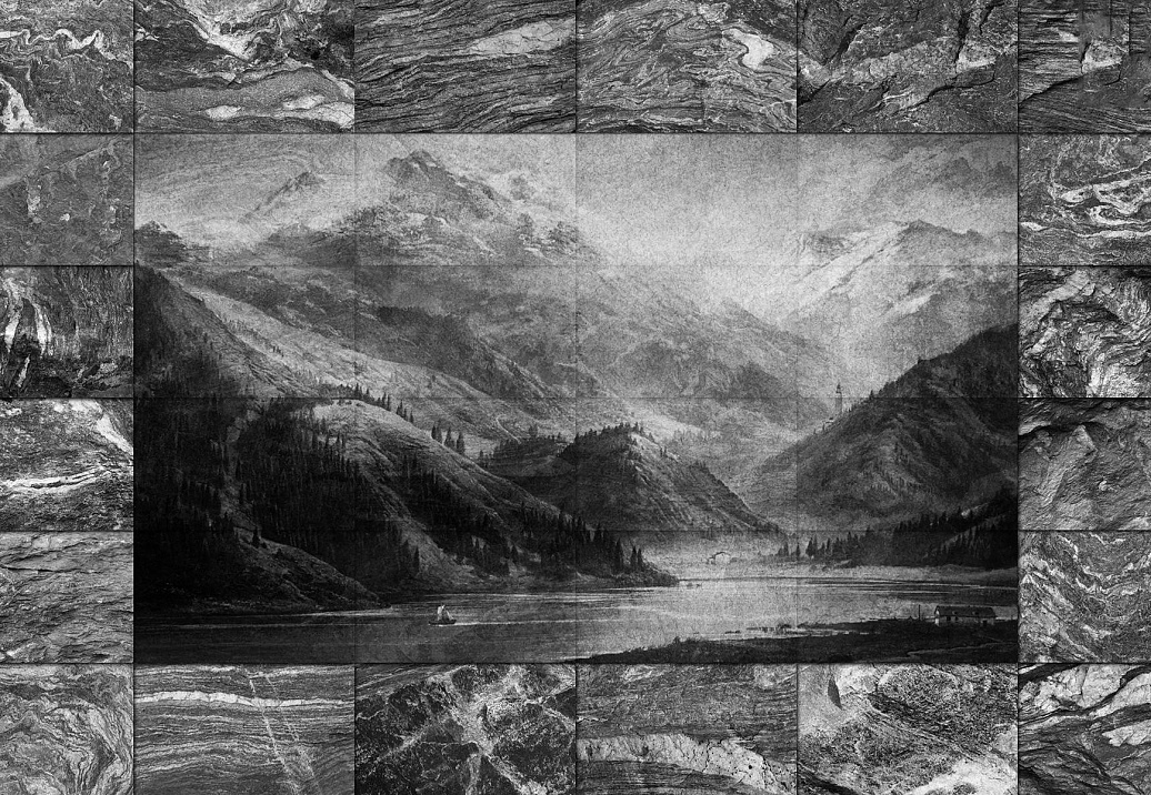 Обои Wall Street Grayscale 16945