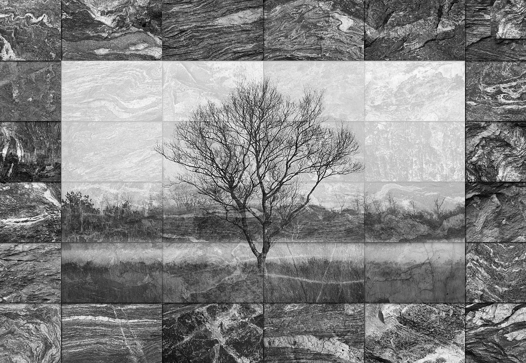 Обои Wall Street Grayscale 16946
