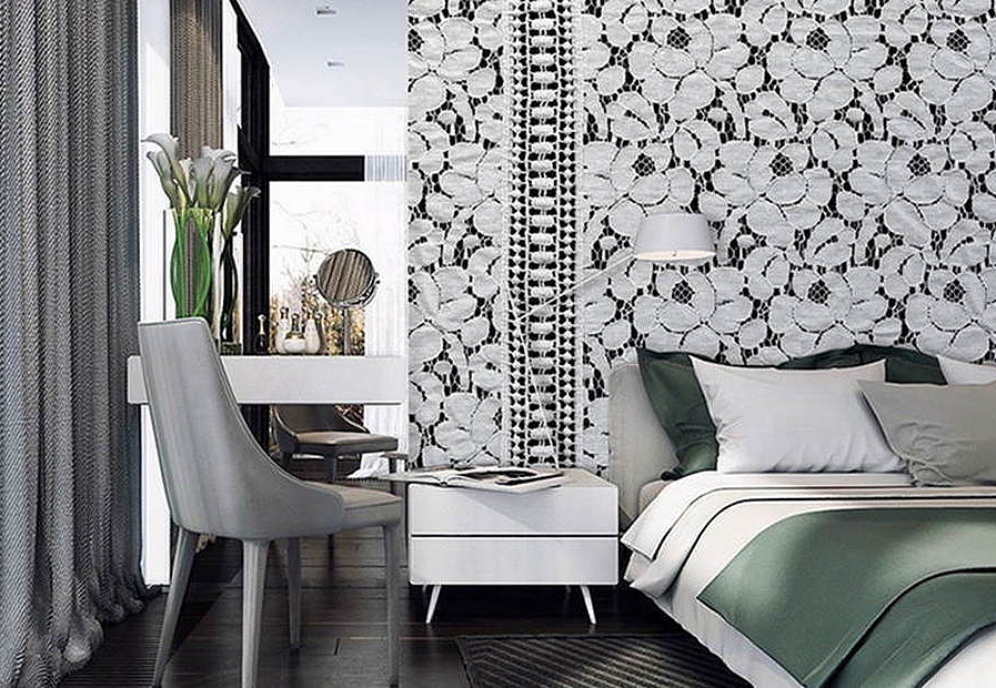 Обои Wall Street Grayscale 16951