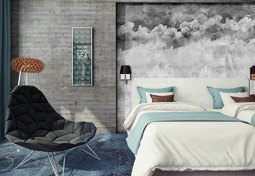 Обои Wall Street Grayscale 16956