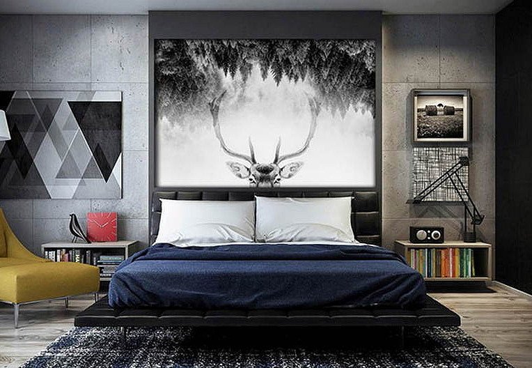 Обои Wall Street Grayscale 16957