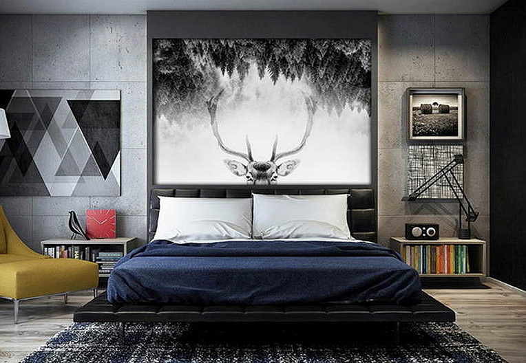 Обои Wall Street Grayscale 16957