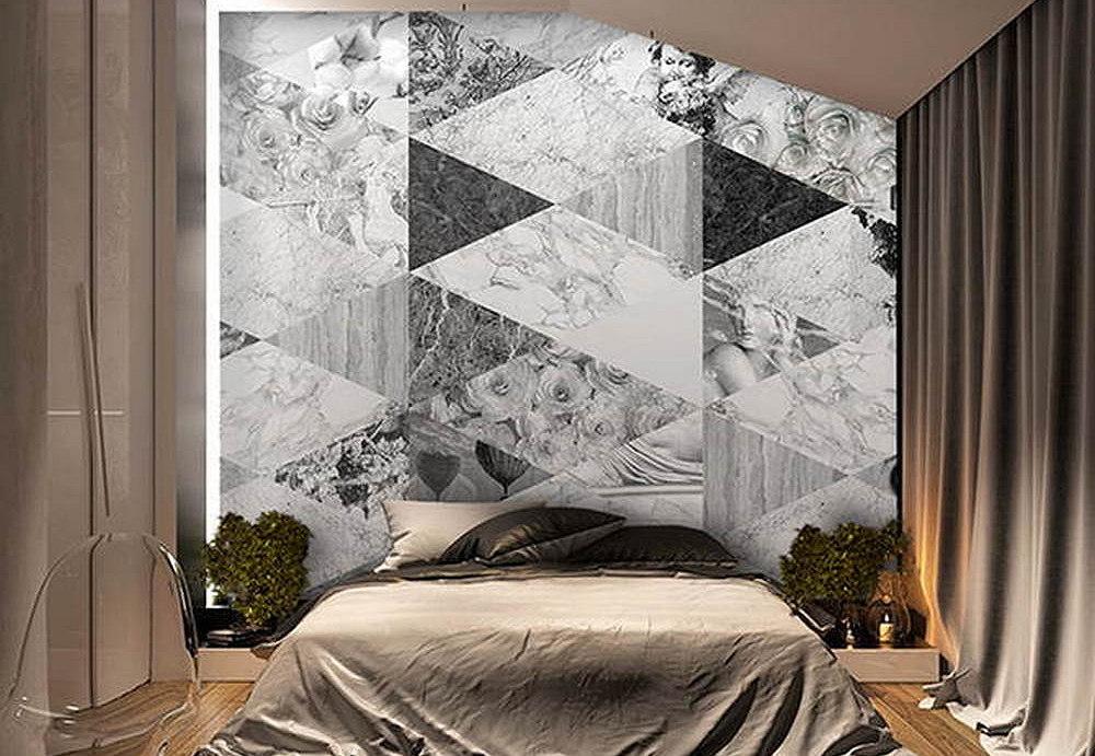 Обои Wall Street Grayscale 16961