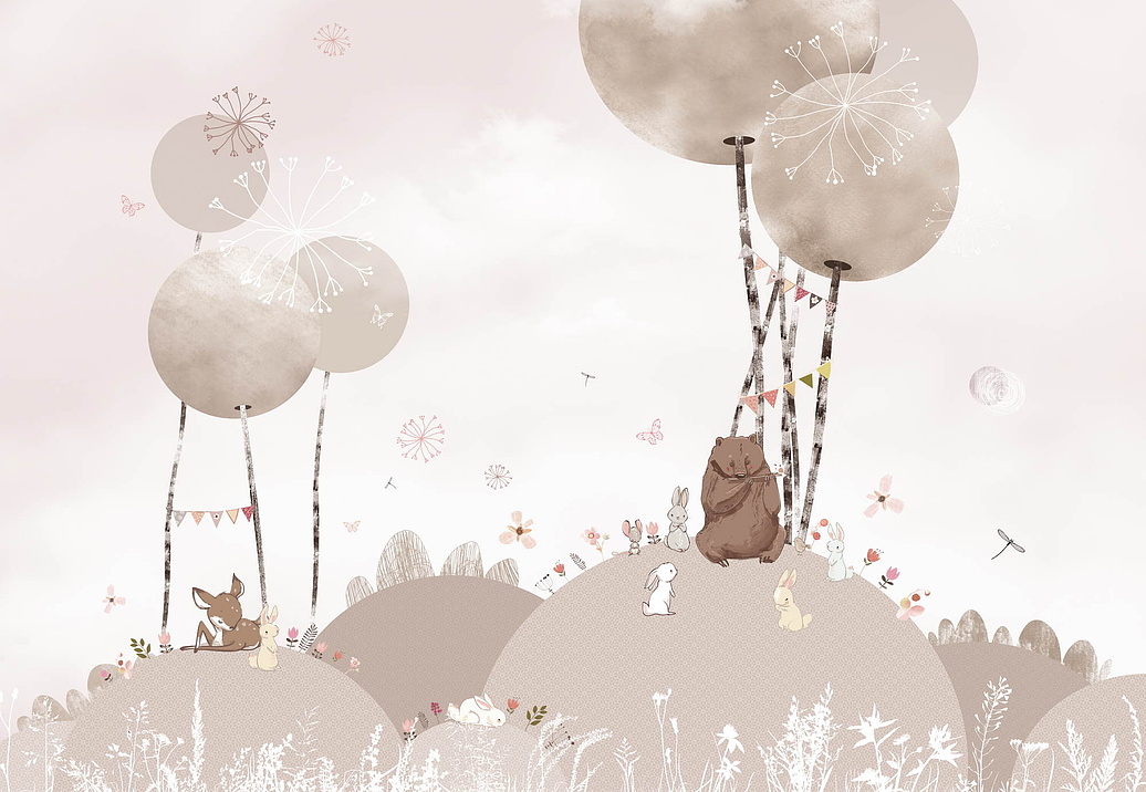 Обои Wall Street Little Forest 21647