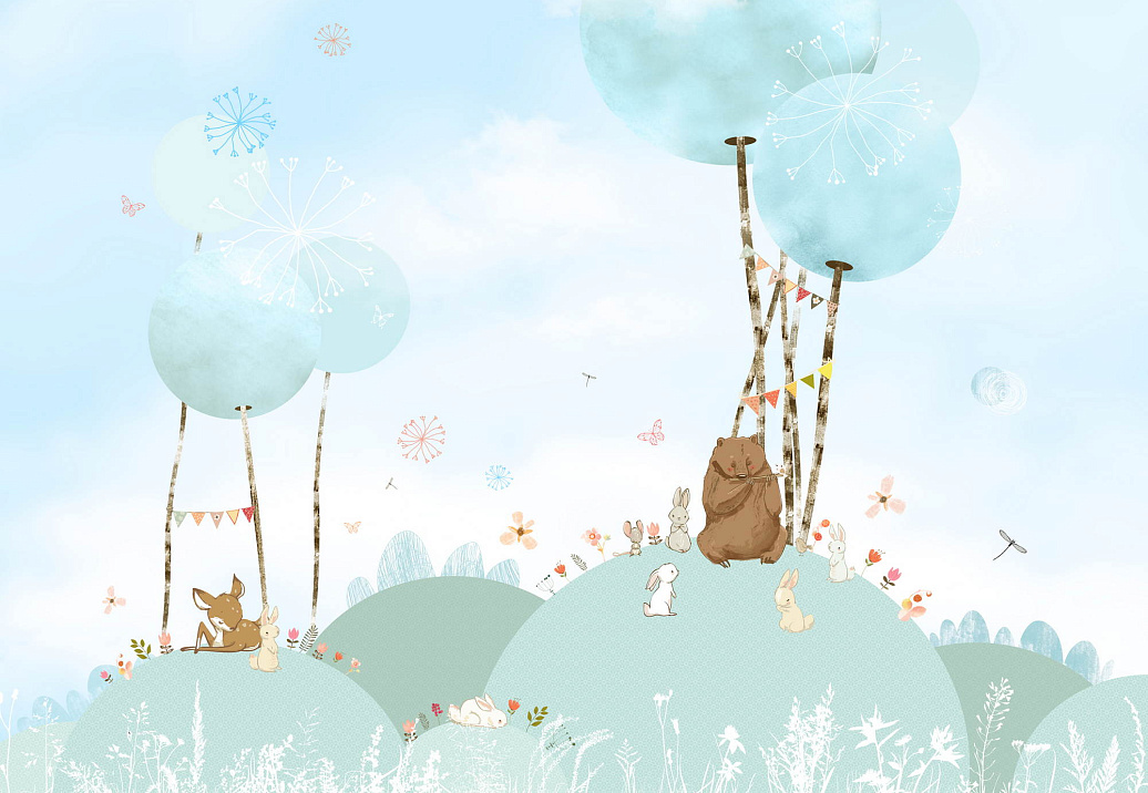 Обои Wall Street Little Forest 21648