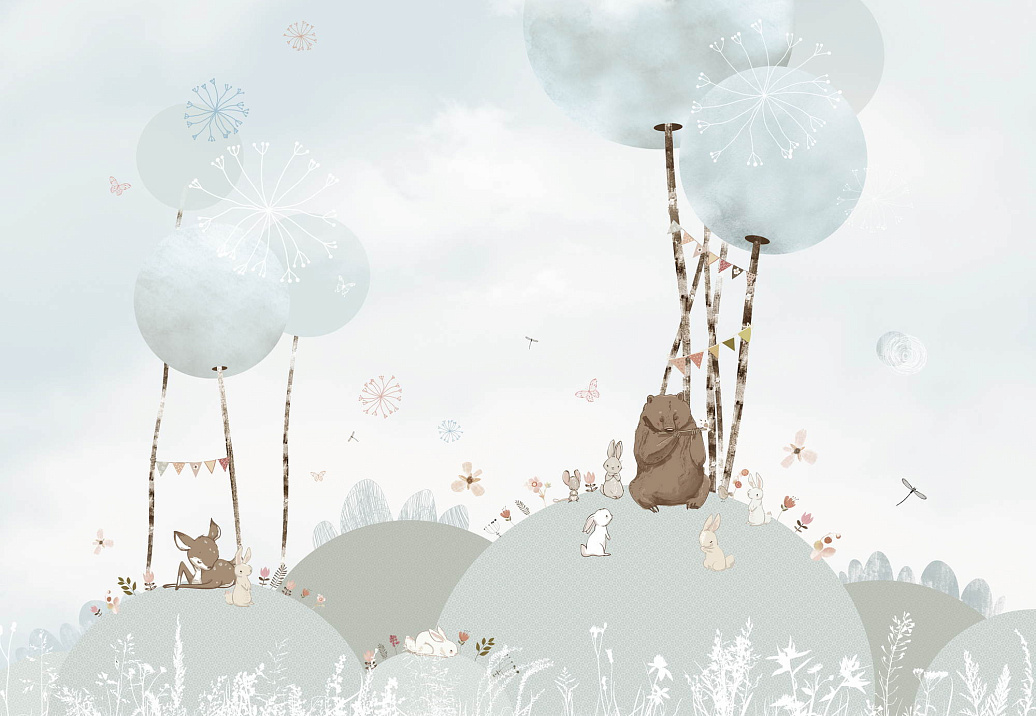 Обои Wall Street Little Forest 21658