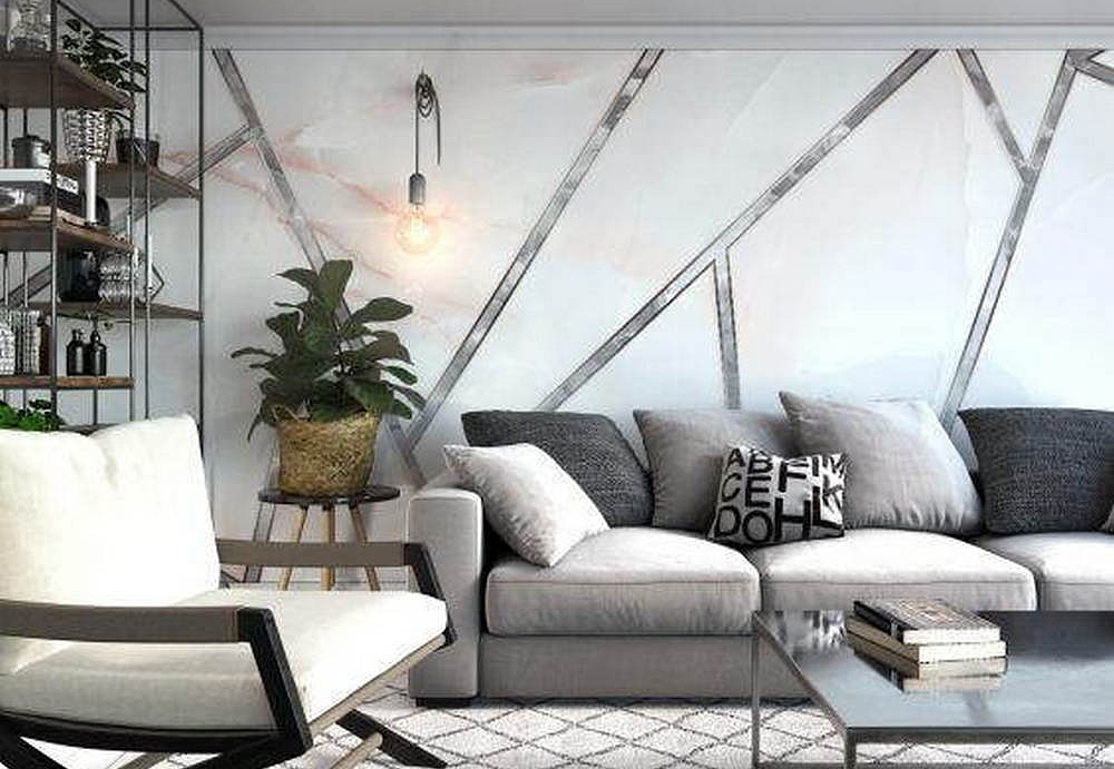 Обои Wall Street Pink it Marble 21025