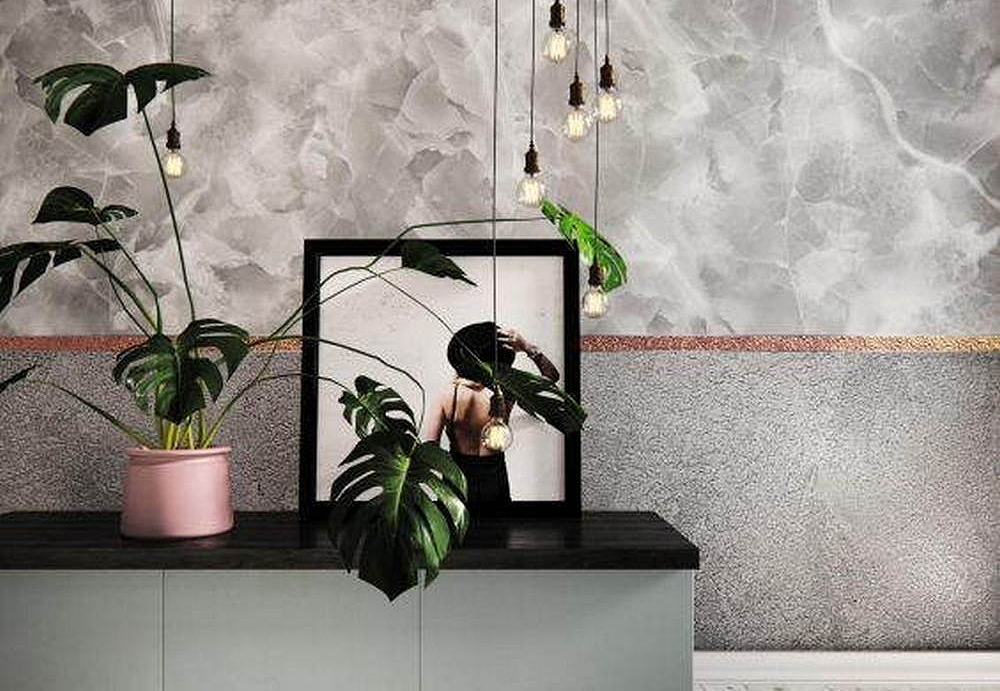 Обои Wall Street Pink it Marble 21027