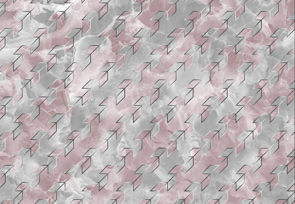 Обои Wall Street Pink it Marble 21030