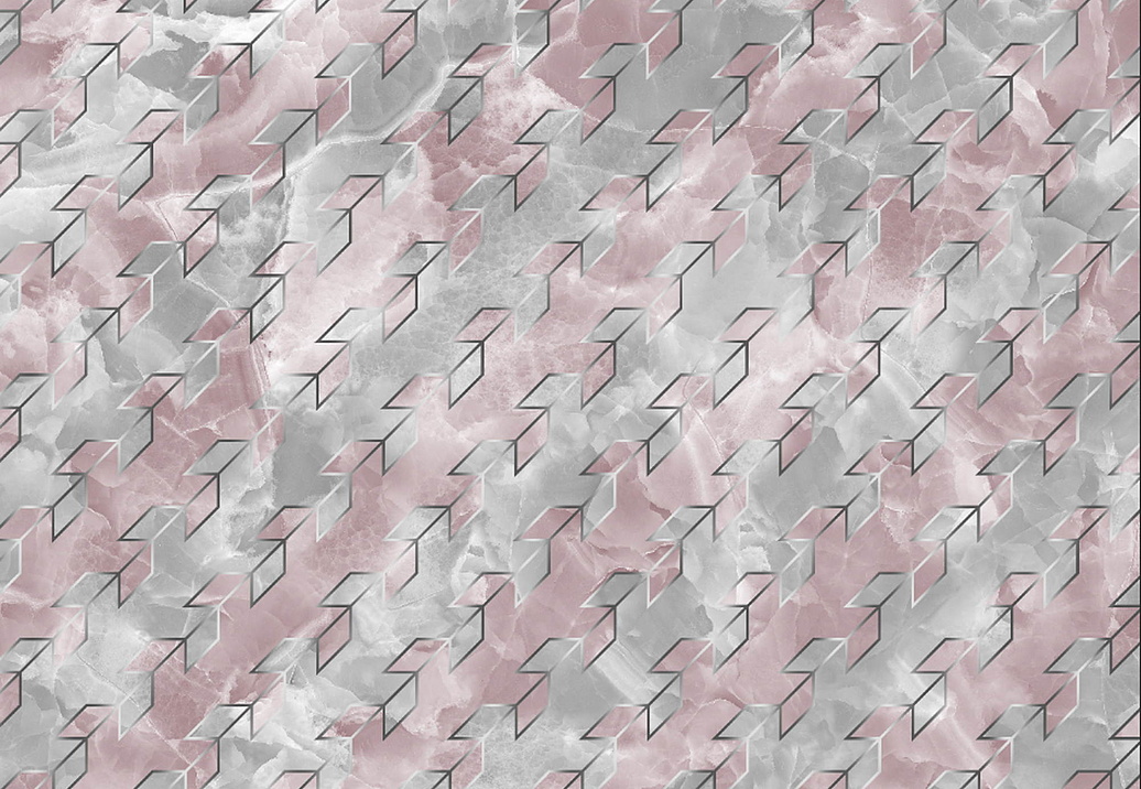 Обои Wall Street Pink it Marble 21030