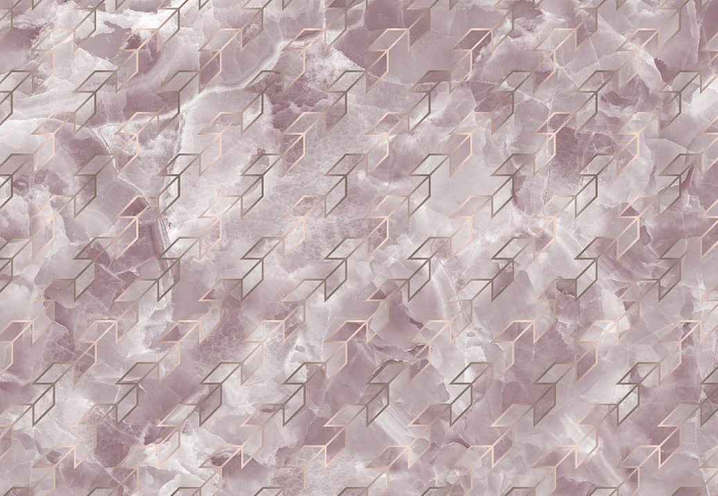 Обои Wall Street Pink it Marble 21031