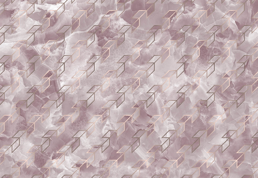 Обои Wall Street Pink it Marble 21031