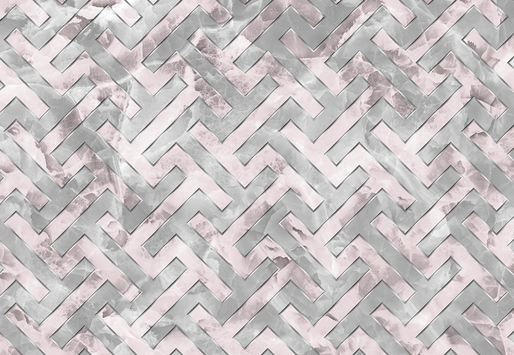 Обои Wall Street Pink it Marble 21040