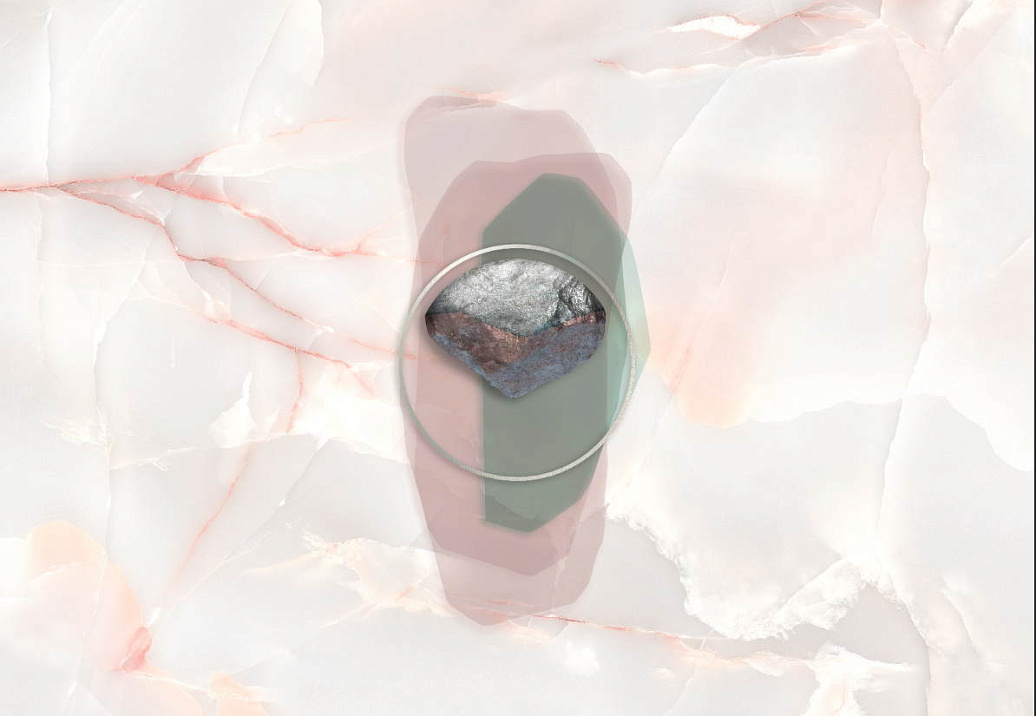 Обои Wall Street Pink it Marble 21045