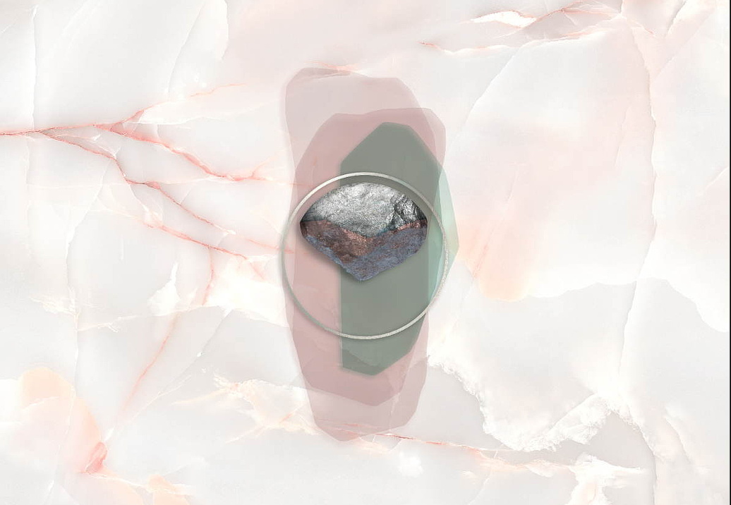 Обои Wall Street Pink it Marble 21045