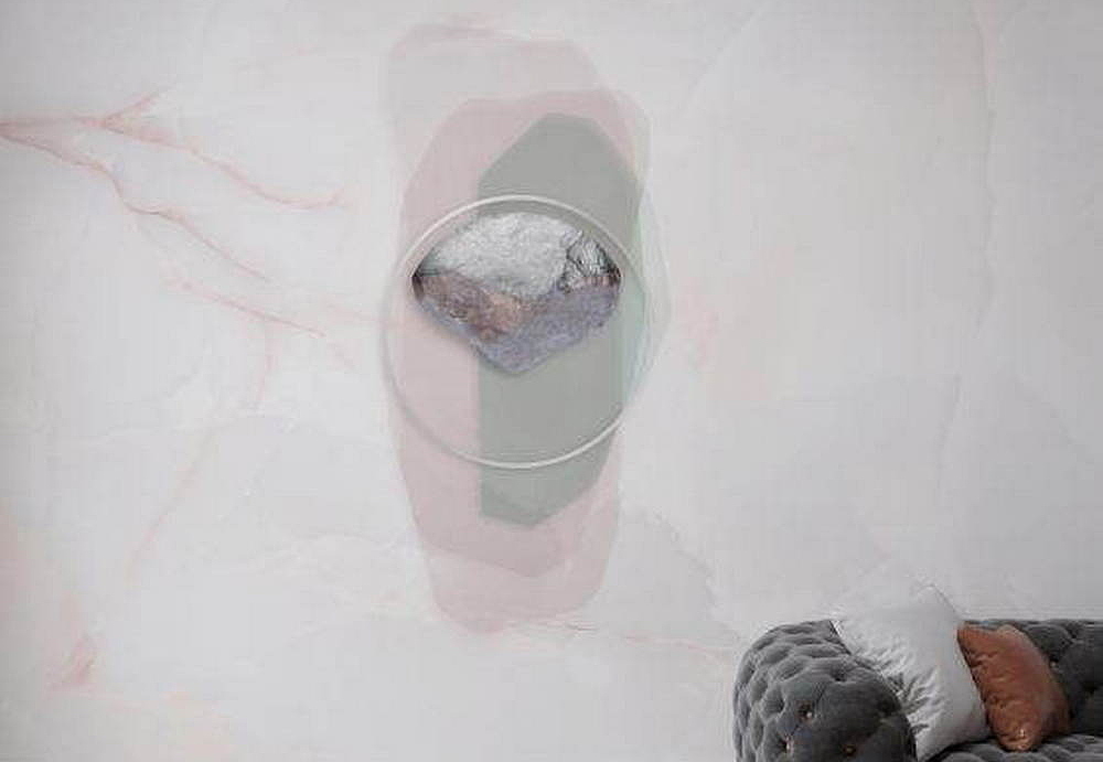 Обои Wall Street Pink it Marble 21045
