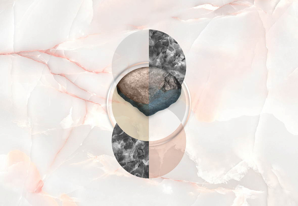Обои Wall Street Pink it Marble 21046