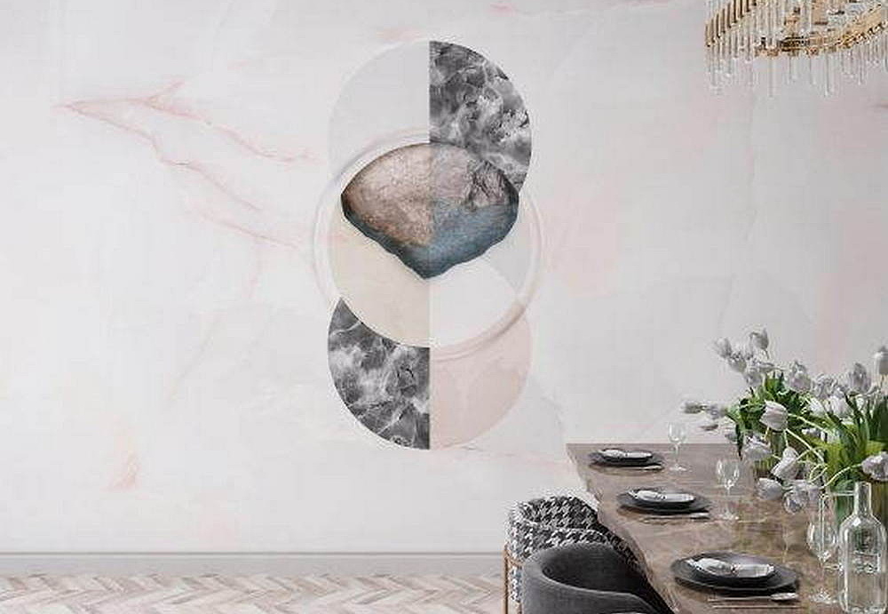 Обои Wall Street Pink it Marble 21046