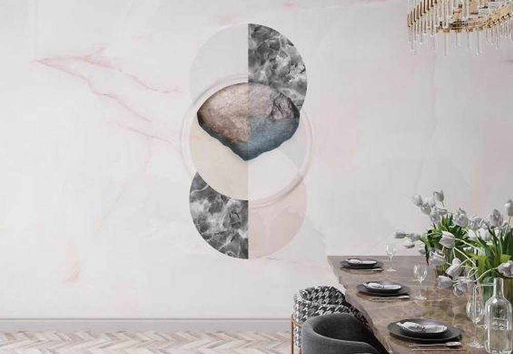 Обои Wall Street Pink it Marble 21046