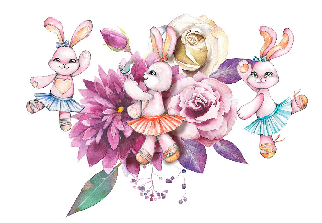 Обои Wall Street Rabbit Room 21296