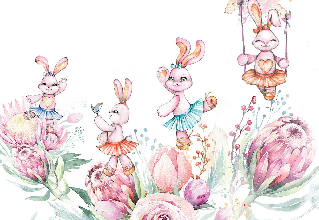 Обои Wall Street Rabbit Room 21297