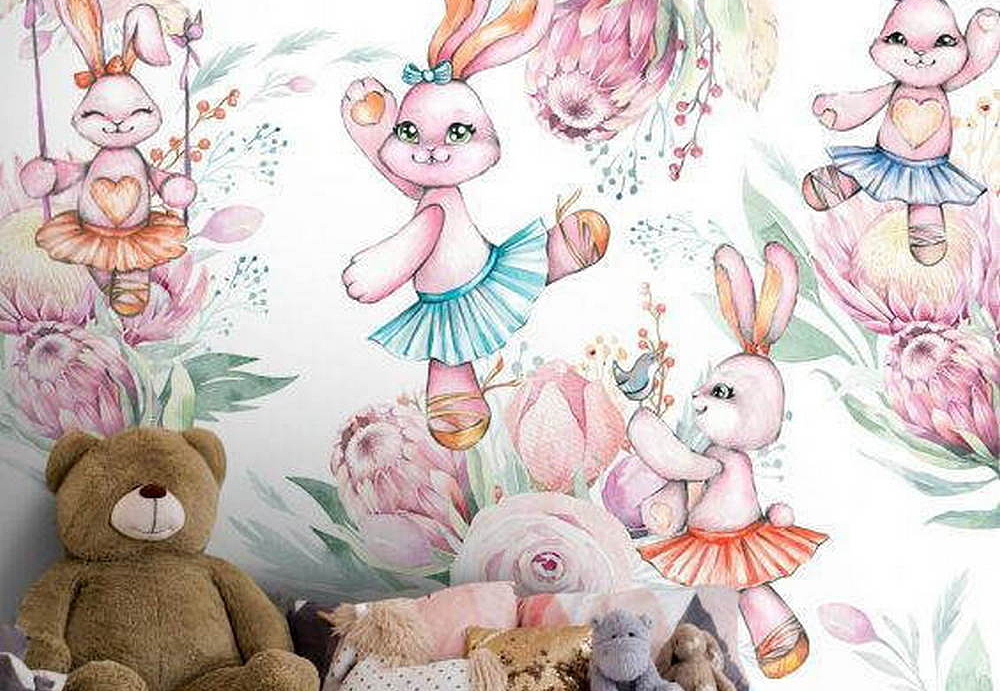 Обои Wall Street Rabbit Room 21304