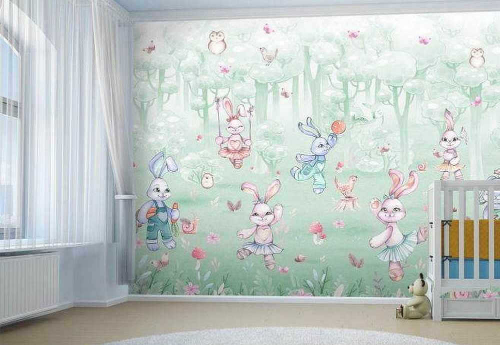 Обои Wall Street Rabbit Room 21310