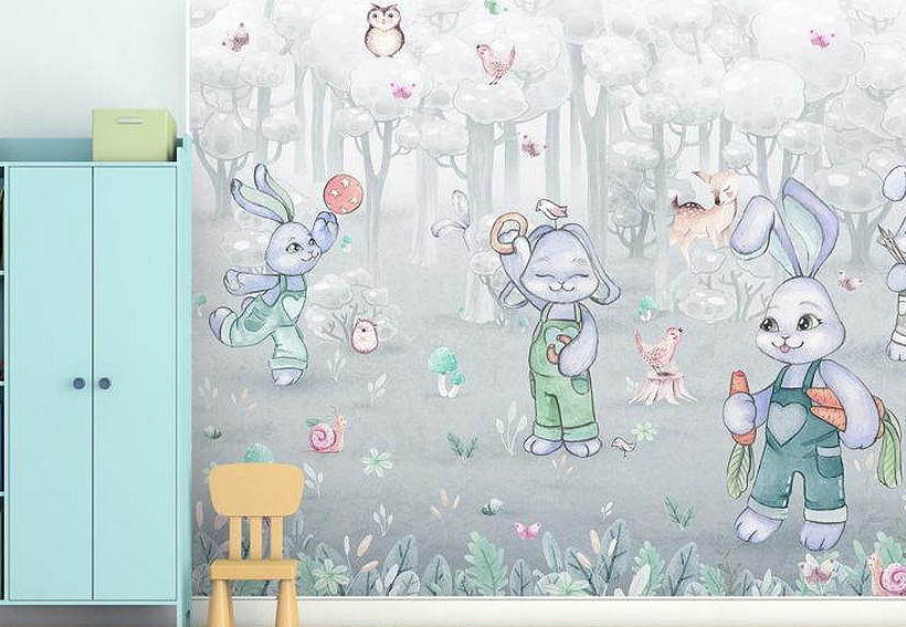 Обои Wall Street Rabbit Room 21313
