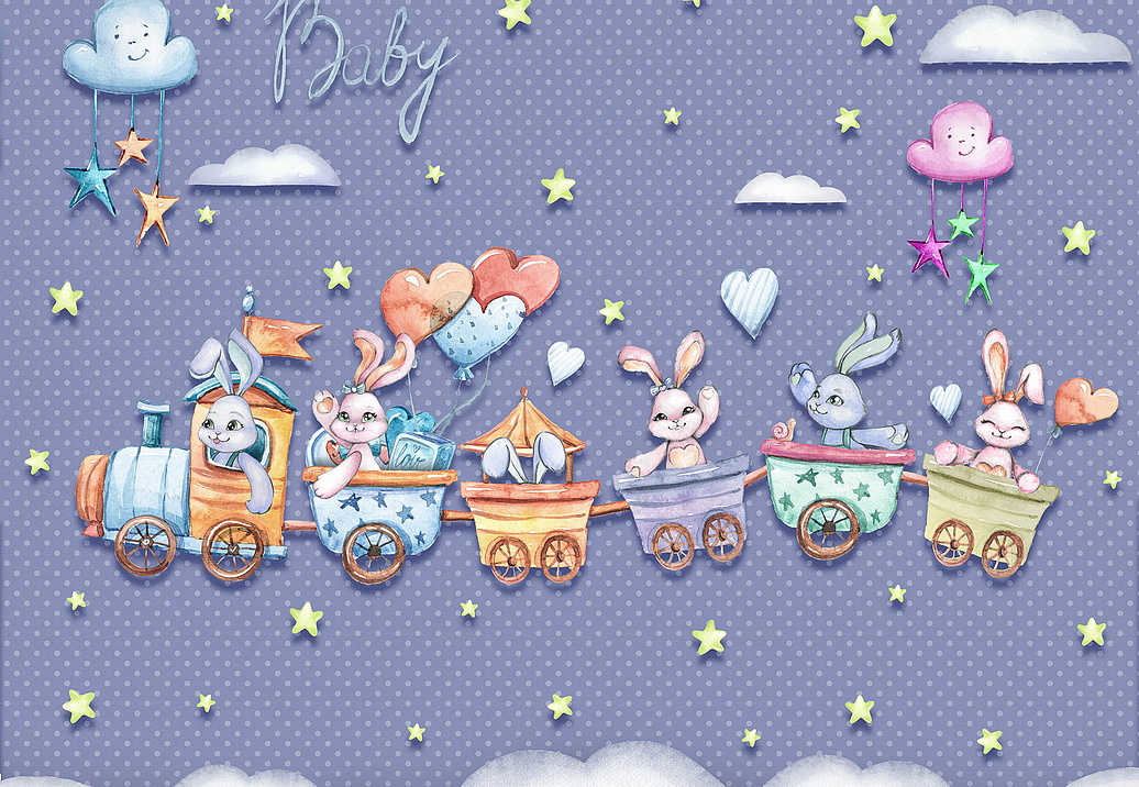 Обои Wall Street Rabbit Room 21318